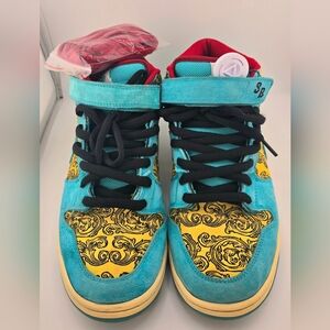 2007 SB Dunk Premium Mid "Peacock" Men's Size 10